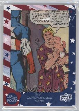 2016 Upper Deck Marvel Captain America 75th Anniversary - Comic Cuts #CA347 - Captain America Vol 1 #347 /67