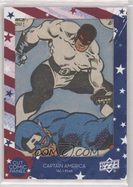 2016 Upper Deck Marvel Captain America 75th Anniversary - Comic Cuts #CA348 - Captain America Vol 1 #348 /63