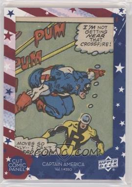 2016 Upper Deck Marvel Captain America 75th Anniversary - Comic Cuts #CA350 - Captain America Vol 1 #350 /98