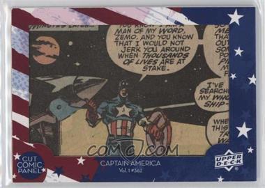 2016 Upper Deck Marvel Captain America 75th Anniversary - Comic Cuts #CA362 - Captain America Vol 1 #362 /65