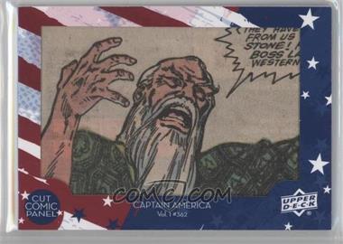 2016 Upper Deck Marvel Captain America 75th Anniversary - Comic Cuts #CA362 - Captain America Vol 1 #362 /65