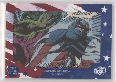 2016 Upper Deck Marvel Captain America 75th Anniversary - Comic Cuts #CA400 - Captain America Vol 1 #400 /57