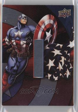 2016 Upper Deck Marvel Captain America 75th Anniversary - Name Plates #NP-6 - Vibranium Name Plate I