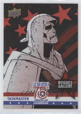 2016 Upper Deck Marvel Captain America 75th Anniversary - Rogues Gallery - Rainbow Foil #RG-13 - Taskmaster