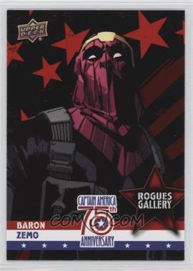 2016 Upper Deck Marvel Captain America 75th Anniversary - Rogues Gallery #RG-16 - Baron Zemo