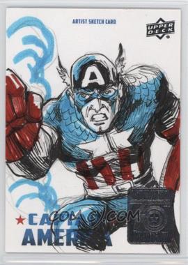 2016 Upper Deck Marvel Captain America 75th Anniversary - Sketch Cards #_BECA - Benjo Camay /1