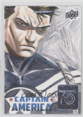 2016 Upper Deck Marvel Captain America 75th Anniversary - Sketch Cards #_JACO - Jader Correa /1