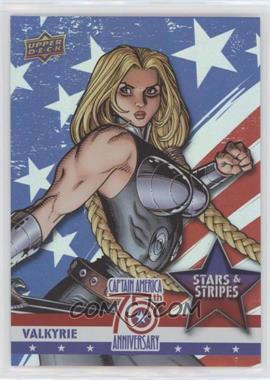 2016 Upper Deck Marvel Captain America 75th Anniversary - Stars and Stripes - Rainbow Foil #SS-17 - Valkyrie