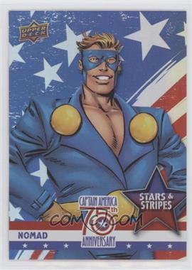 2016 Upper Deck Marvel Captain America 75th Anniversary - Stars and Stripes - Rainbow Foil #SS-6 - Nomad
