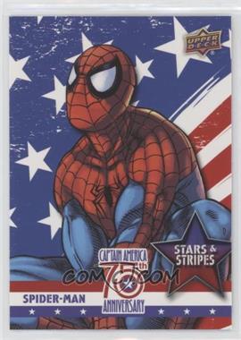 2016 Upper Deck Marvel Captain America 75th Anniversary - Stars and Stripes #SS-2 - Spider-Man