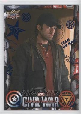 2016 Upper Deck Marvel Captain America: Civil War - [Base] - Blue Foil #46 - Captain America: Civil War