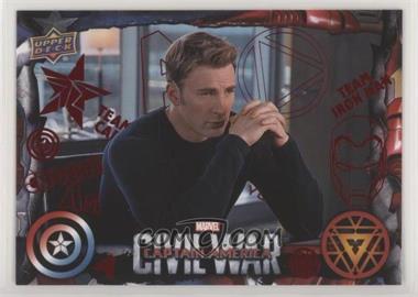 2016 Upper Deck Marvel Captain America: Civil War - [Base] - Red Foil #14 - Captain America: Civil War /100