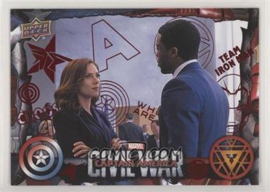 2016 Upper Deck Marvel Captain America: Civil War - [Base] - Red Foil #37 - Captain America: Civil War /100