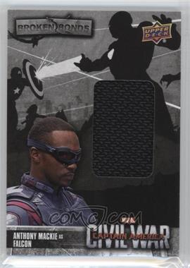 2016 Upper Deck Marvel Captain America: Civil War - Broken Bonds #BB-FA - Falcon