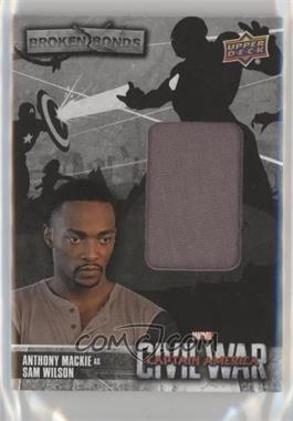 2016 Upper Deck Marvel Captain America: Civil War - Broken Bonds #BB-SW - Sam Wilson