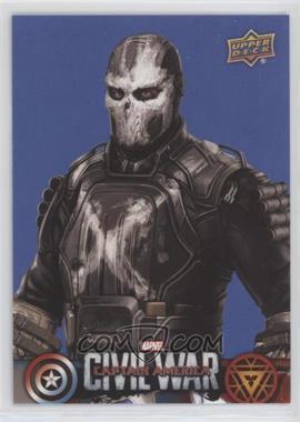 2016 Upper Deck Marvel Captain America: Civil War Retail - [Base] - Blue #CW12 - Crossbones