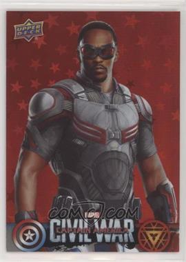 2016 Upper Deck Marvel Captain America: Civil War Retail - [Base] - Red Foil #CW18 - Falcon