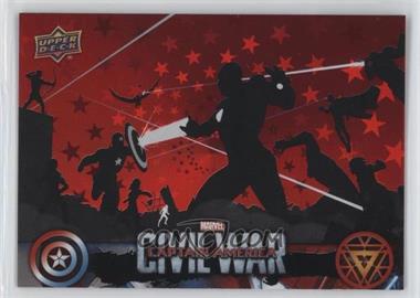 2016 Upper Deck Marvel Captain America: Civil War Retail - [Base] - Red Foil #CW48 - The Avengers