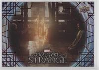 Doctor Strange adorns himself in a…