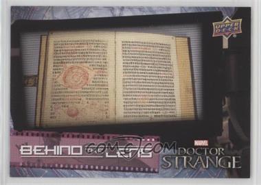 2016 Upper Deck Marvel Doctor Strange - Behind the Lens #BTL-7 - Intentionally Lacking