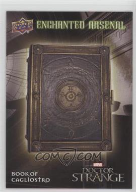 2016 Upper Deck Marvel Doctor Strange - Enchanted Arsenal #MA-2 - Book of Cagliostro