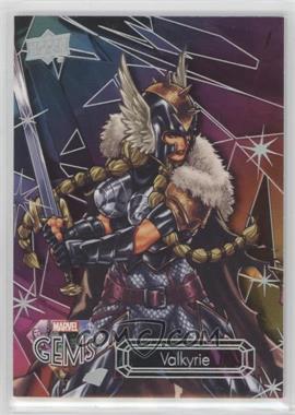 2016 Upper Deck Marvel Gems - [Base] #16 - Valkyrie /225