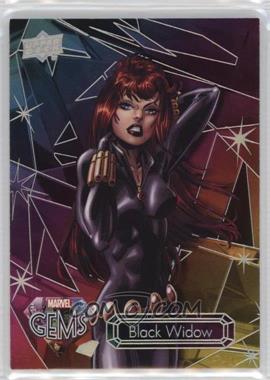 2016 Upper Deck Marvel Gems - [Base] #6 - Black Widow /225