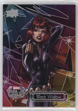 2016 Upper Deck Marvel Gems - [Base] #6 - Black Widow /225