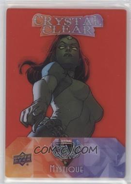 2016 Upper Deck Marvel Gems - Crystal Clear - Red #CC-11 - Mystique