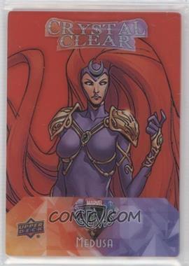 2016 Upper Deck Marvel Gems - Crystal Clear - Red #CC-2 - Medusa [EX to NM]