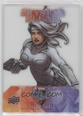 2016 Upper Deck Marvel Gems - Crystal Clear #CC-14 - Silver Sable