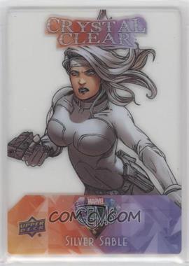 2016 Upper Deck Marvel Gems - Crystal Clear #CC-14 - Silver Sable