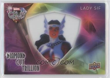 2016 Upper Deck Marvel Gems - Diamond Cut Trillion #DCT-4 - Lady Sif