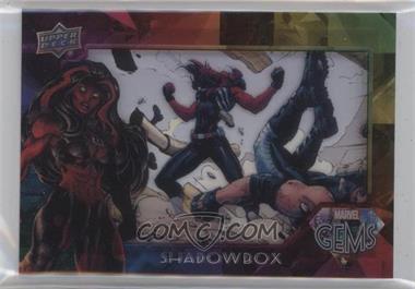 2016 Upper Deck Marvel Gems - Shadowbox #SB-4 - Red She-Hulk