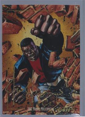 2016 Upper Deck Marvel Masterpieces - 1992 Masterpieces Joe Jusko Commemorative Buybacks - Autographs #17 - Cage /15