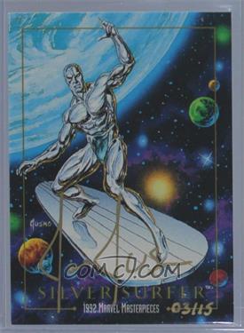 2016 Upper Deck Marvel Masterpieces - 1992 Masterpieces Joe Jusko Commemorative Buybacks - Autographs #90 - Silver Surfer /15