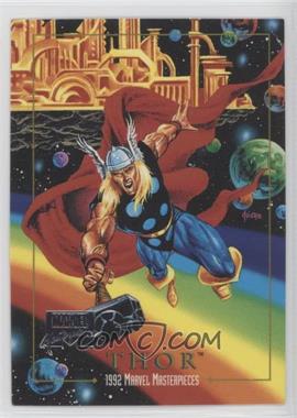 2016 Upper Deck Marvel Masterpieces - 1992 Masterpieces Joe Jusko Commemorative Buybacks #92 - Thor