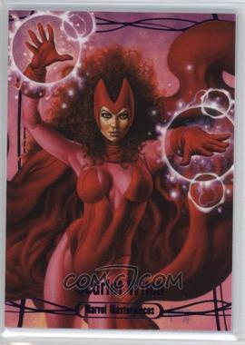 2016 Upper Deck Marvel Masterpieces - [Base] - Epic Purple #48 - Scarlet Witch /199