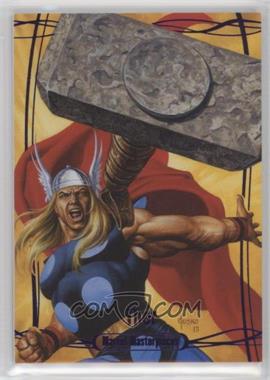 2016 Upper Deck Marvel Masterpieces - [Base] - Epic Purple #81 - Thor /199