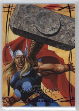 2016 Upper Deck Marvel Masterpieces - [Base] - Epic Purple #81 - Thor /199