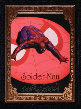 2016 Upper Deck Marvel Masterpieces - [Base] - Gallery High Series Variant Copper Foil #91 - Spider-Man /99