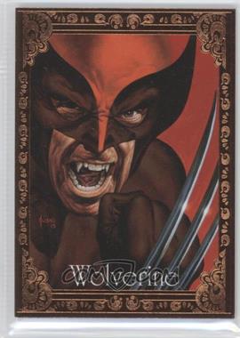 2016 Upper Deck Marvel Masterpieces - [Base] - Gallery High Series Variant Copper Foil #92 - Wolverine /99