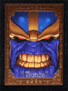 2016 Upper Deck Marvel Masterpieces - [Base] - Gallery High Series Variant Copper Foil #94 - Thanos /99