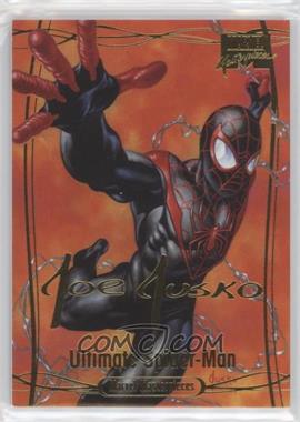 2016 Upper Deck Marvel Masterpieces - [Base] - Gold Foil Signature Series #1 - Level 1 - Ultimate Spider-Man