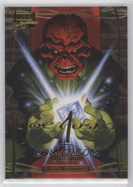 2016 Upper Deck Marvel Masterpieces - [Base] - Gold Foil Signature Series #47 - Level 2 - Red Skull