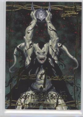 2016 Upper Deck Marvel Masterpieces - [Base] - Gold Foil Signature Series #6 - Level 1 - Gorr The God Butcher