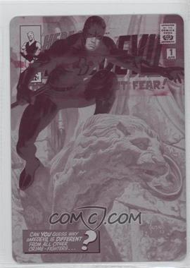 2016 Upper Deck Marvel Masterpieces - [Base] - "What If" Printing Plates Magenta #78 - Daredevil /1