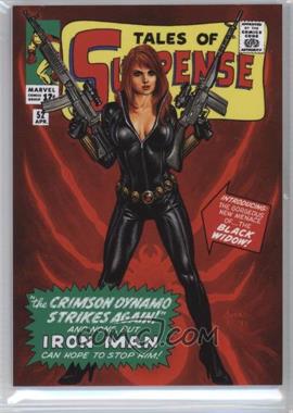 2016 Upper Deck Marvel Masterpieces - [Base] - "What If" #63 - Level 2 - Black Widow /999