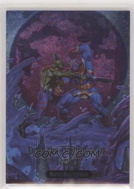 2016 Upper Deck Marvel Masterpieces - Battle Spectra #BS-8 - Drax The Destroyer vs. Thanos