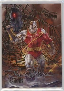 2017 Fleer Ultra Marvel Spider-Man - [Base] - Gold Web Foil Autographs #13 - Deathlok by Tom Fleming /49